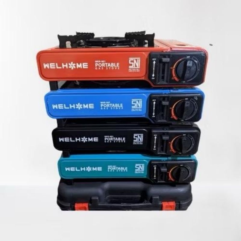 Kompor Gas Portable 2in1 Kompor SNI Koper Kompor Portable Kombor Tabung Gas Kecil Kompor Outdoor