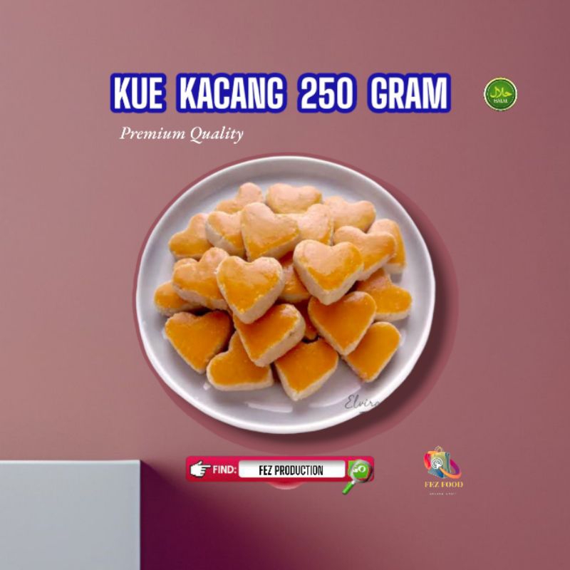 

KUE KACANG PREMIUM 250 QUALITY COOKIES