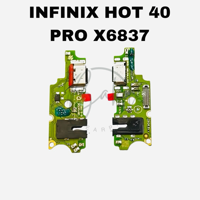 Papan Cas / Conector Cas Infinix Hot 40 Pro / X6837