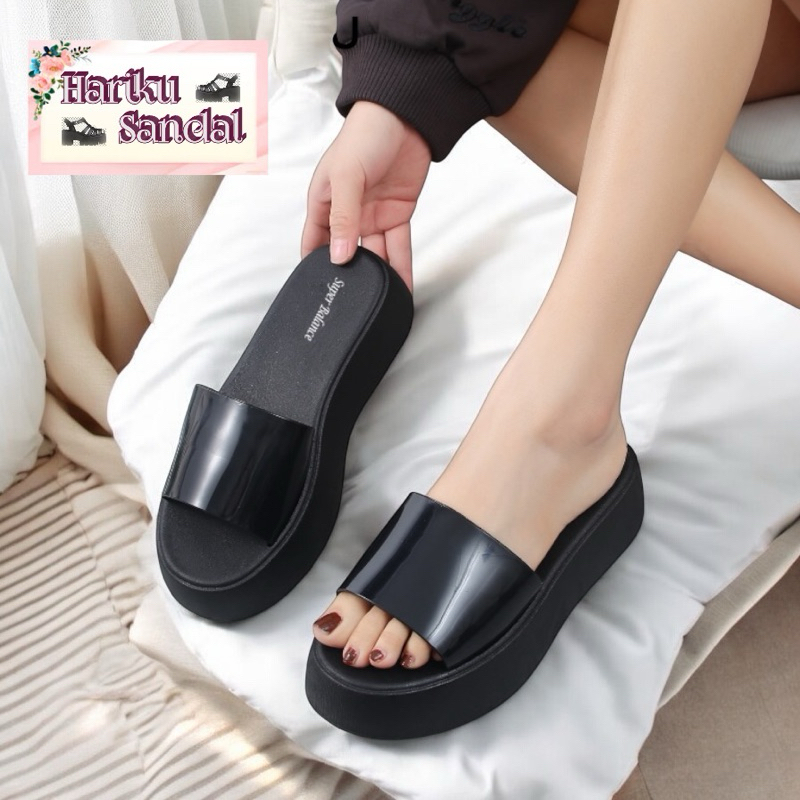 Sandal Wedges Wanita BOHO Korean Style Trendi 1758-HYS