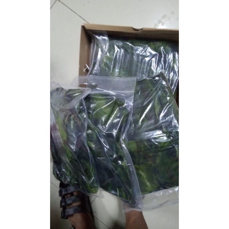 BAJU TACTICAL TERBARU KAMUFLASE LORENG HABEMA TERBARU /PERTEMPURAN HUTAN ASLI JATAH ORIGINAL