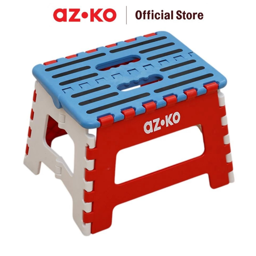 AZKO 22 cm Bangku Pijak Lipat / Kursi Kecil / Dingklik