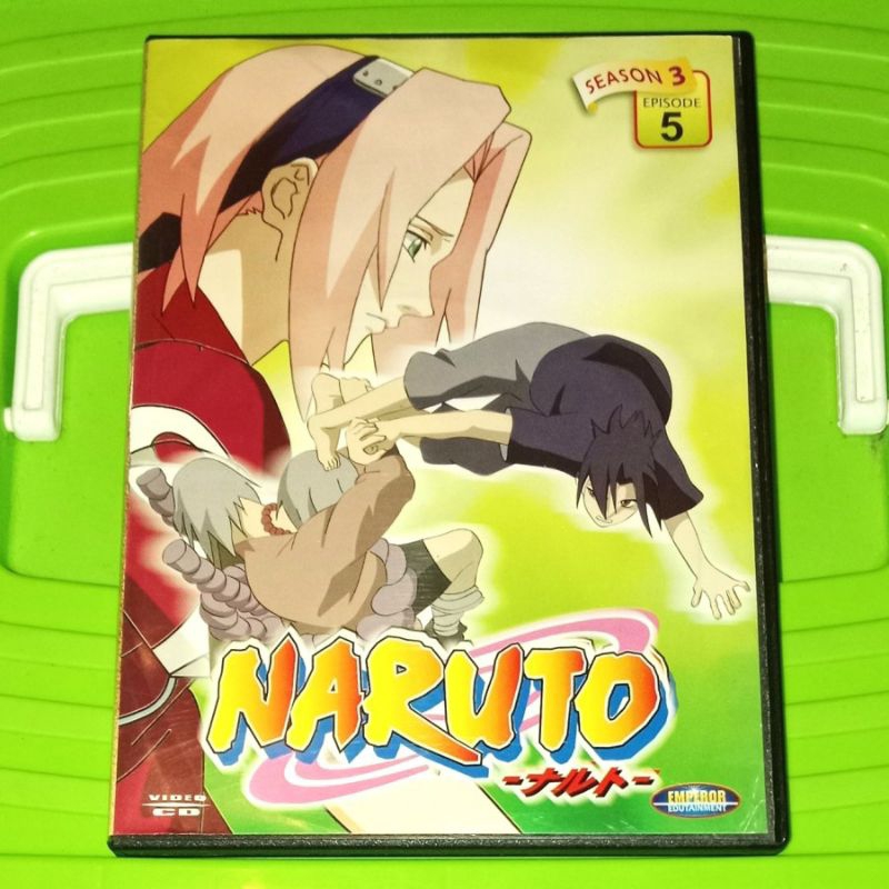 VCD NARUTO DUBBING INDONESIA V CD ORIGINAL S3