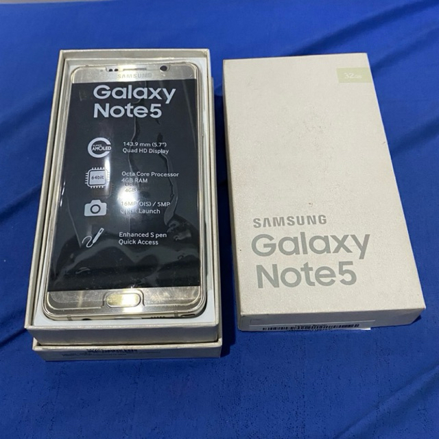 Hp Seken Samsung Note 5 SM N9028 sein original samsung minus lcd