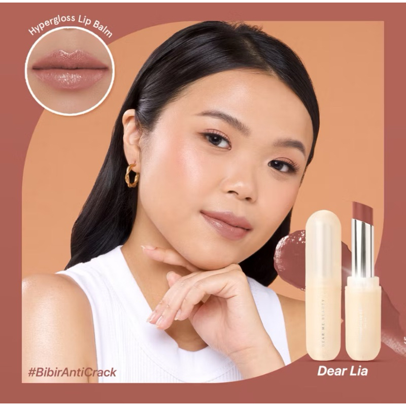 Hypergloss Lip Balm Dear Me Beauty shades Dear Lia