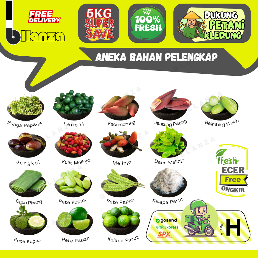 

Bllanza | Jantung Pisang Purut Belimbing Wuluh / Aneka Bahan Pelengkap — Sahabat Makan Sayur ECER (H)