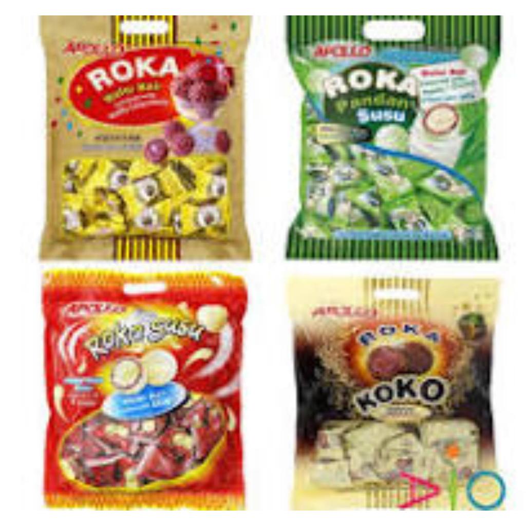 

Roka Apollo Wafer Ball Biskuit Bola Coklat Pandan Gold Koko Twin Susu Isi 50 Snack Lebaran Enak