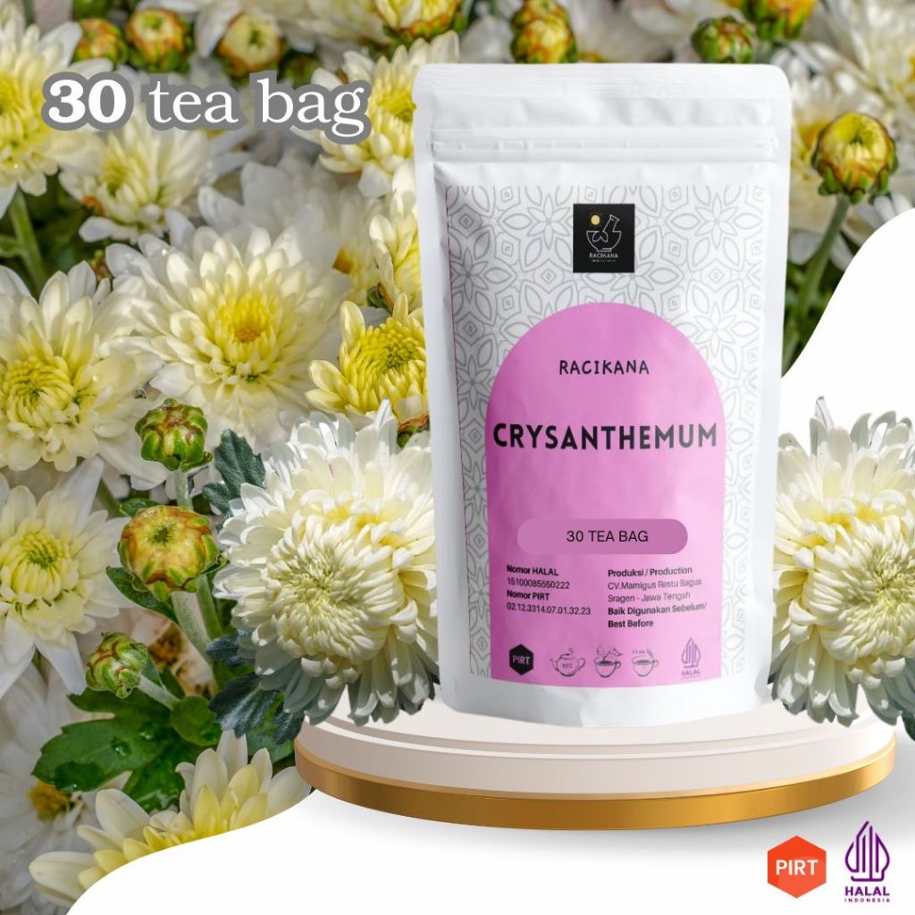 TEH CELUP KRISAN / Chrysanthemum Tea / Teh Panas Dalam / 30 Tea Bag