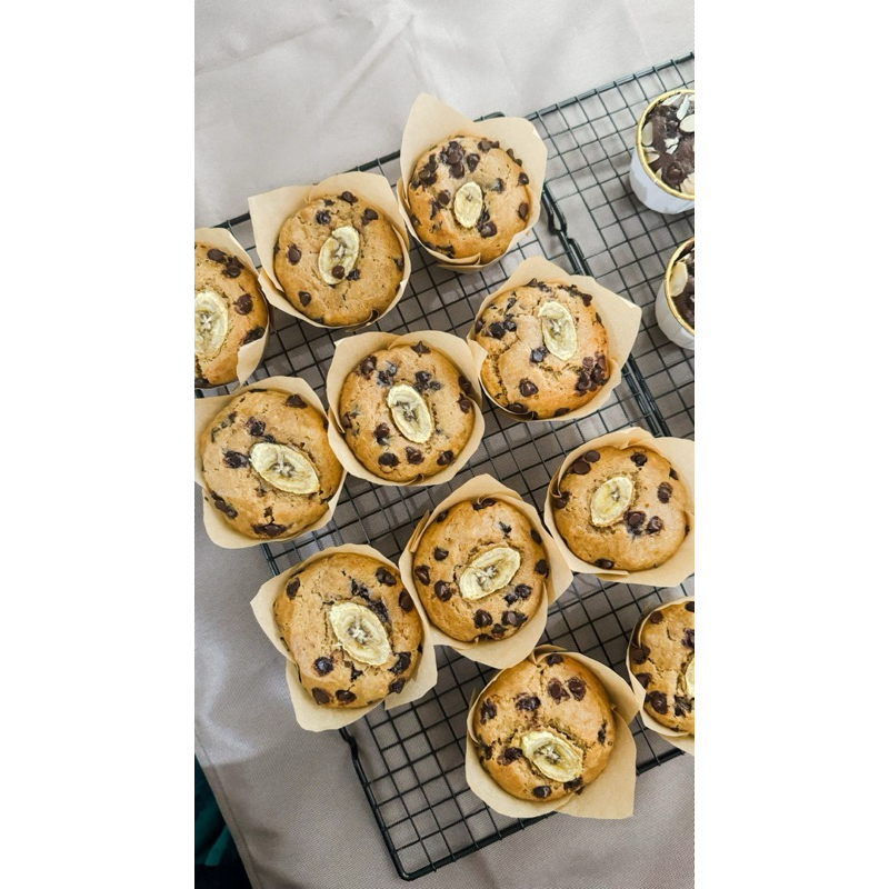 

Muffin Banana Kue Muffin Nutella