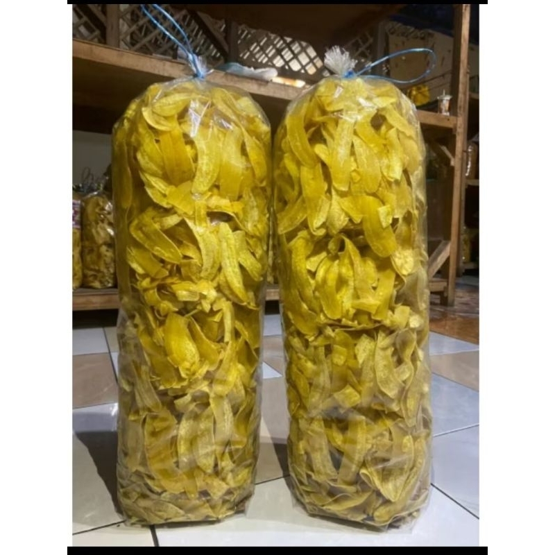 

KERIPIK PISANG GURIH DAN RENYAH 250 GRAM