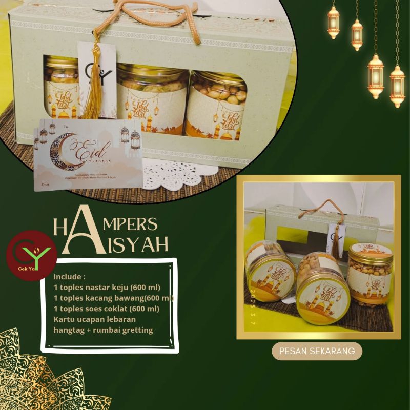 

HAMPERS LEBARAN 2025 HAMPERS AISYAH