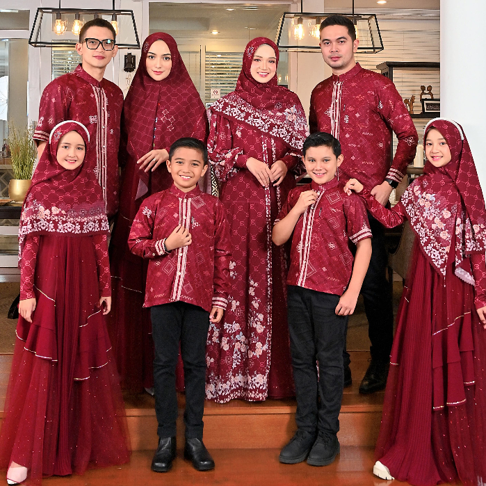 READY Couple Sarimbit Keluarga MUTIARA by ELDEENA SYARI - Lebaran TERBARU REALPIC ORI 100%