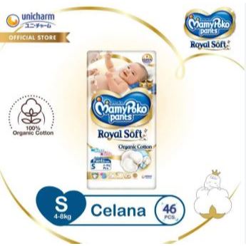 Mamypoko Pants Royal Soft S 46 Popok Bayi Celana