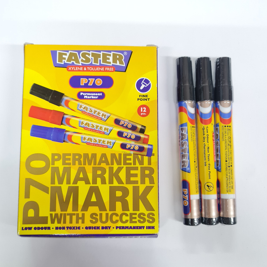 

FASTER Spidol Permanent P70 per Lusin