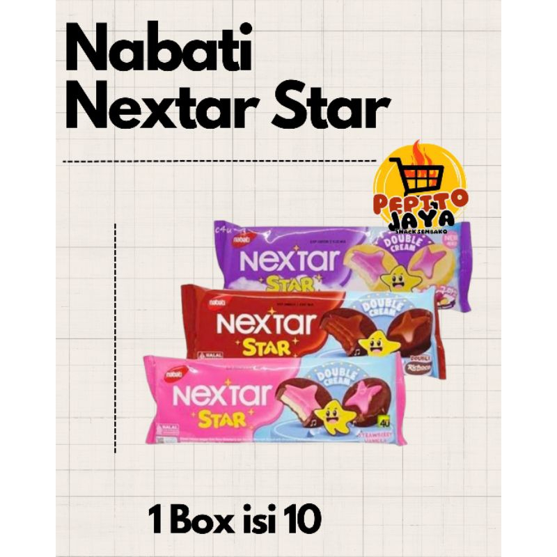 

Nextar Star Nabati Coklat Stoberi Goguma / Nextar Bintang