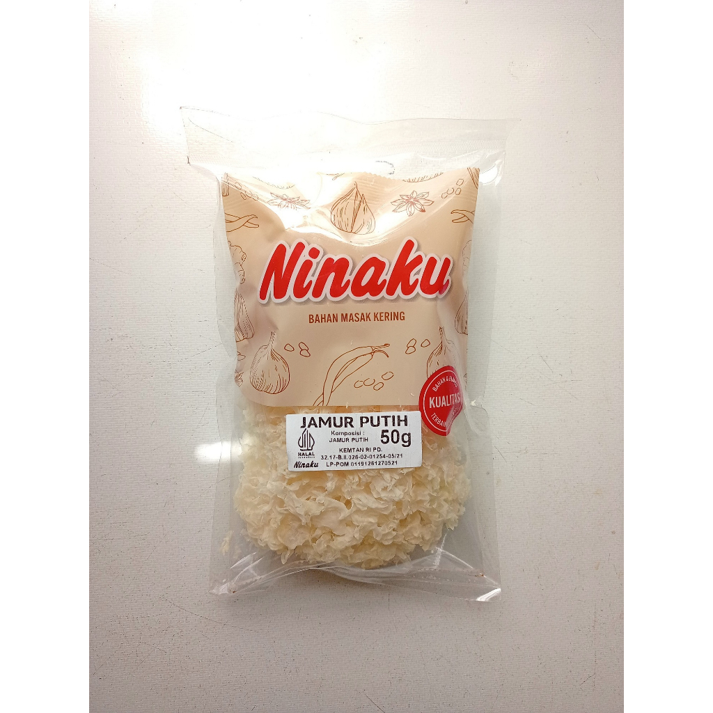 

Jamur Putih Kering NINAKU 50 Gr White Mushroom