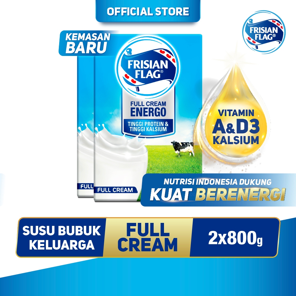 

Frisian Flag Fullcream Purefarm 800g x2