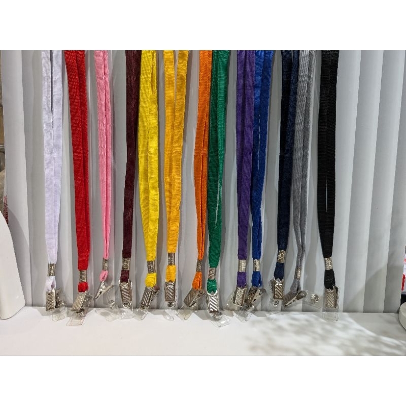 

(PREMIUM QUALITY) TALI ID CARD JEPIT UNTUK NAME TAG LANYARD IDCARD