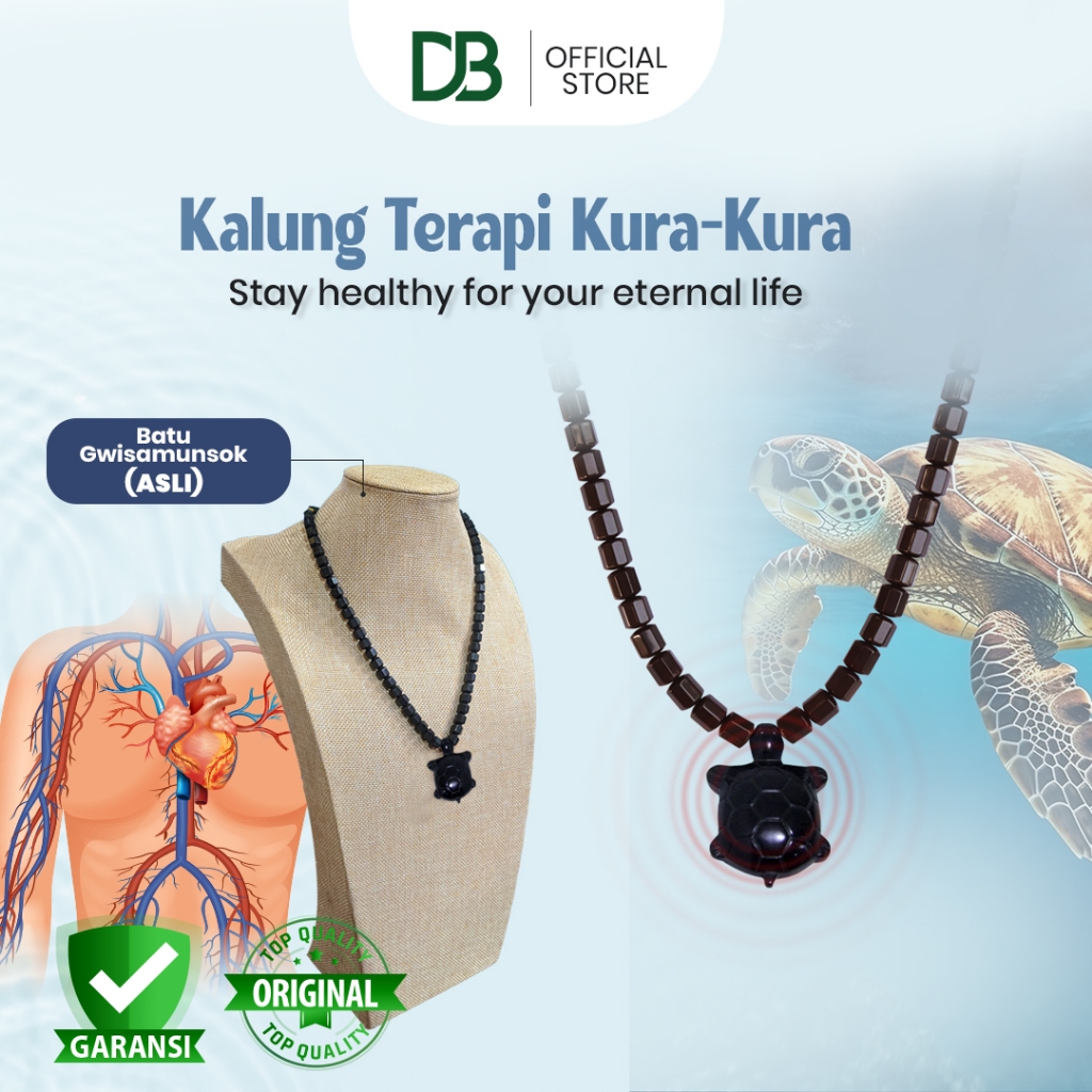 Dana Kalung Terapi Kura-Kura - Kalung Terapi Kesehatan Gwisamunsok