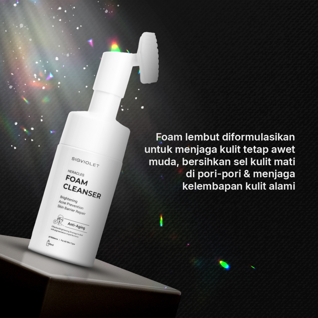 FOAM CLEANSER - Sigviolet Heracles Foam Cleanser