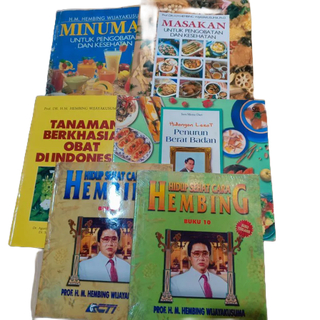Buku kesehatan pengobatan tradisional Hidup sehat cara hembing Wijaya Kusuma jawa madura herbal