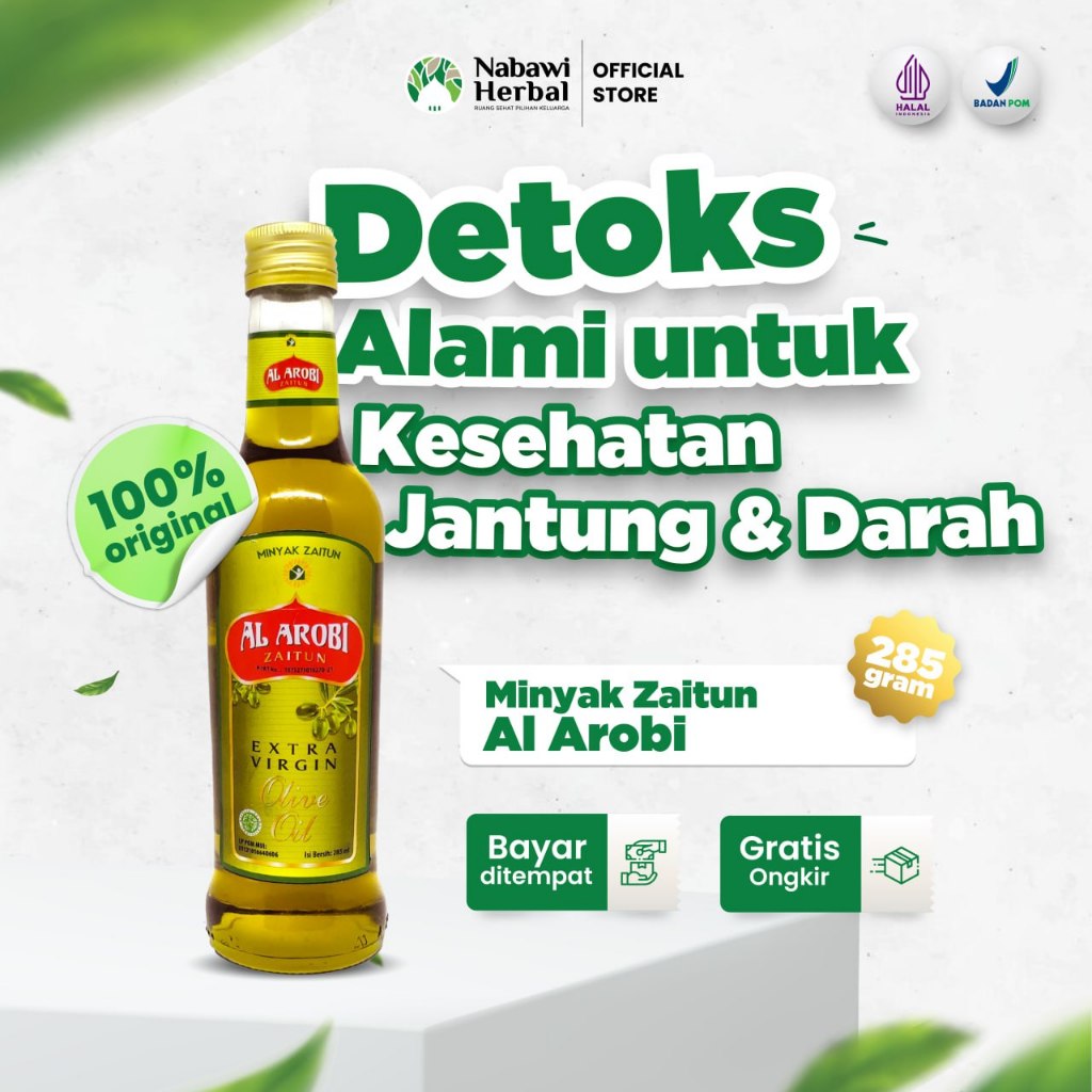 

AL AROBI - Minyak Zaitun Extra Virgin Perasan Pertama 285ml
