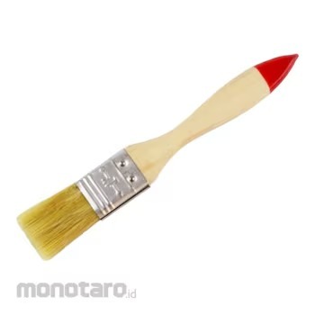 Kuas Kecil Sikat Serbaguna 25.4mm Kuas Kayu Pembersih Debu Kotoran