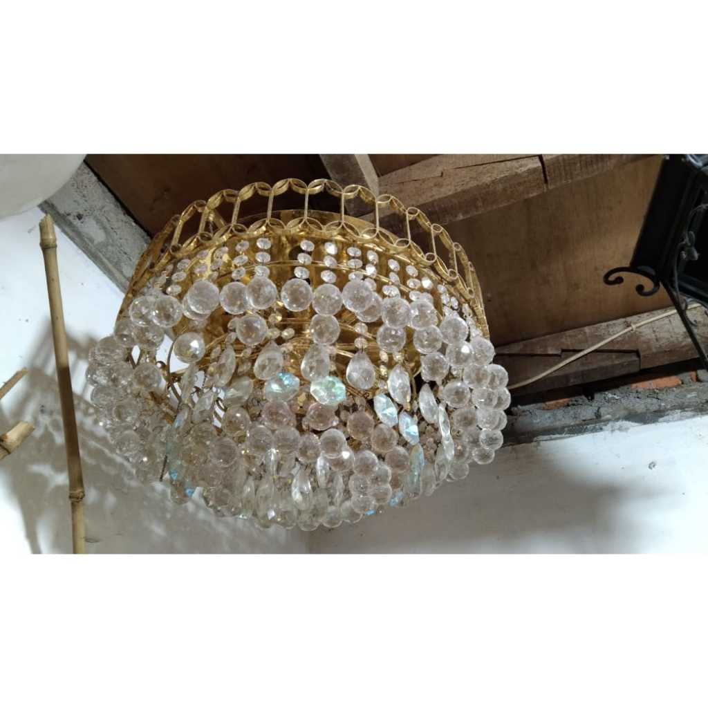 Lampu Hias Kristal Kuno Jadul Antik