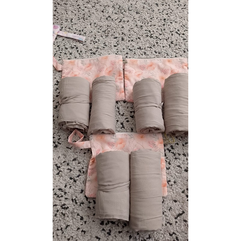 mukena polos travel giggles faith katun rayon adem