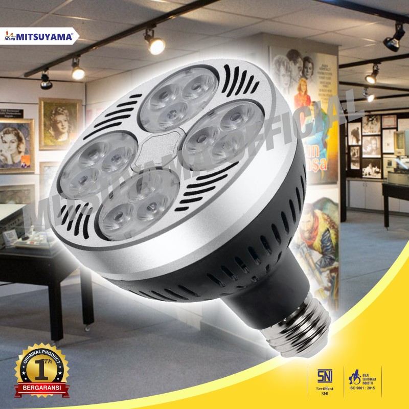 Lampu LED Par 30 / Lampu Sorot Par COB 42 Watt E27 Mitsuyama MS-9542