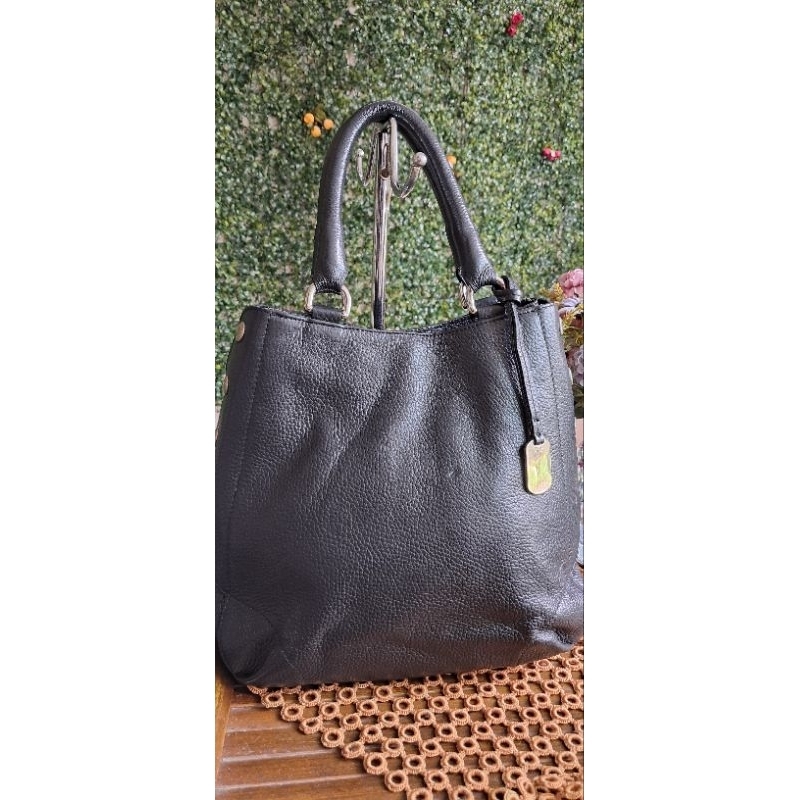 TAS HANDBAG FURLA KULAS HITAM