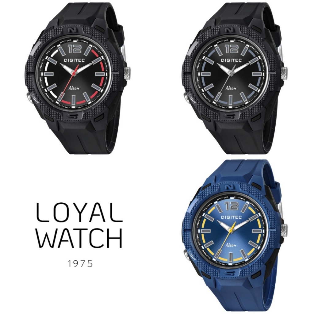 Loyal Watch 1975 - Jam Tangan Digitec Neon Original Pria DN-5184T