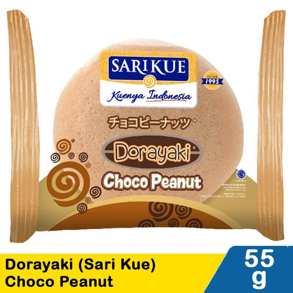 

Sari Roti Dorayaki Choco Peanut 55g – Lembut, Cokelatnya Kaya, & Kacangnya Gurih!