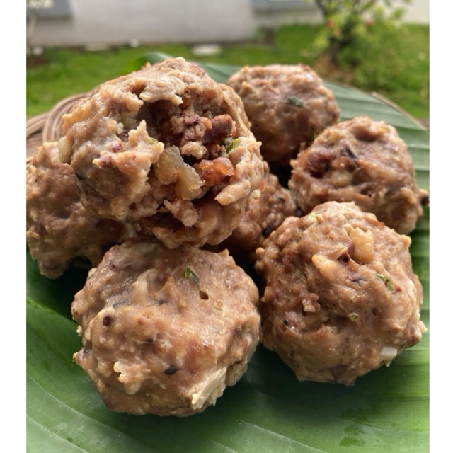 

Bakso Sapi baso mix isi daging cincang premium isi 6 pcs | Frozen Food | homemade