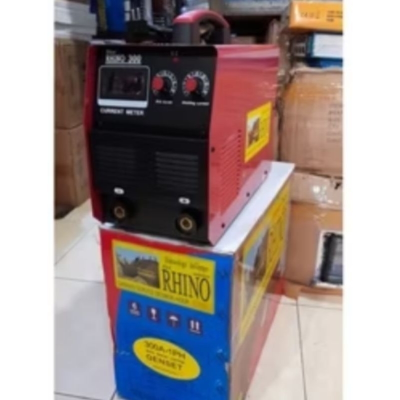 Mesin Las Travo Las Inverter Las Black Rhino MMA 300 IGBT 2000 watt