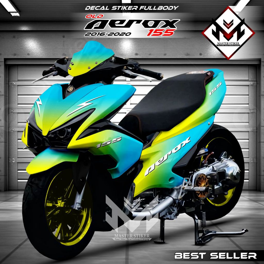 Stiker Decal Aerox 155 Old Fullbody Decal Aerox Lama 155 Fullbody 2017 2019 2020