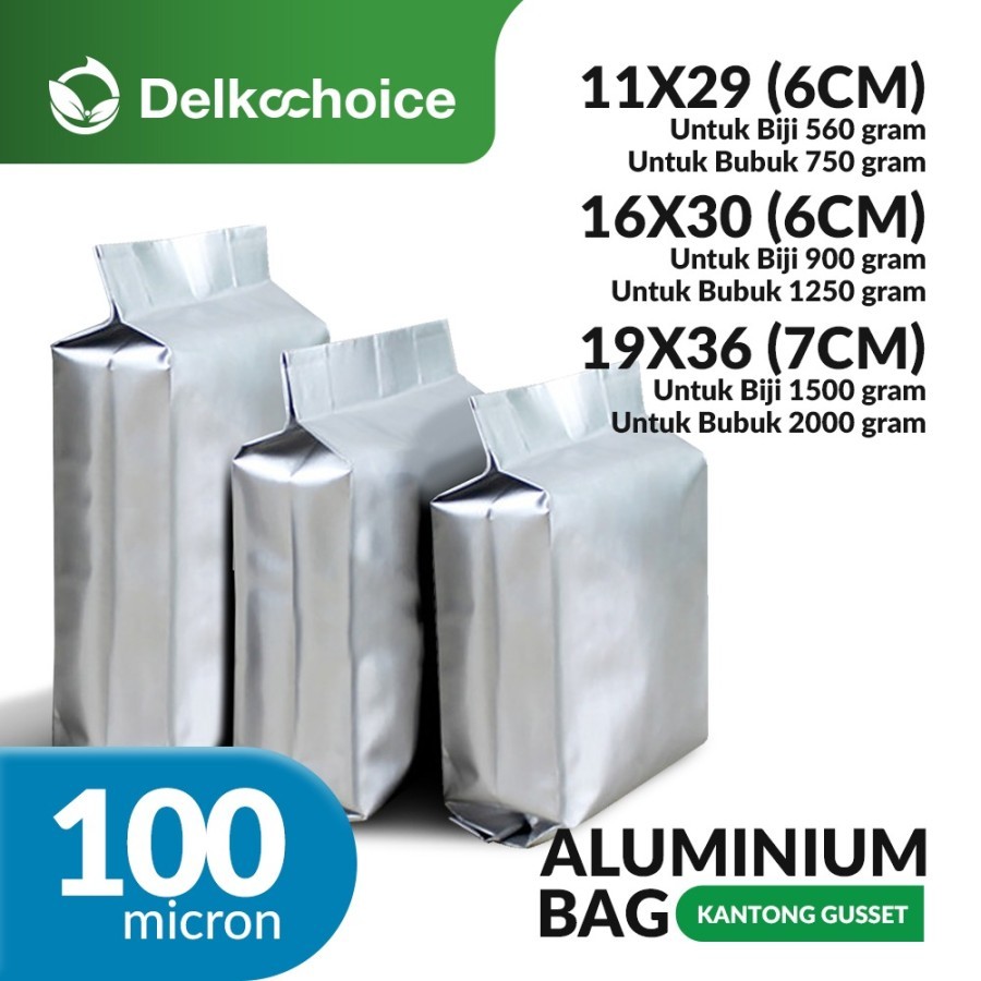 

KANTONG KEMASAN ALUMUNIUM FOIL GUSSET UNTUK MAKANAN BUBUK SUSU POWDER