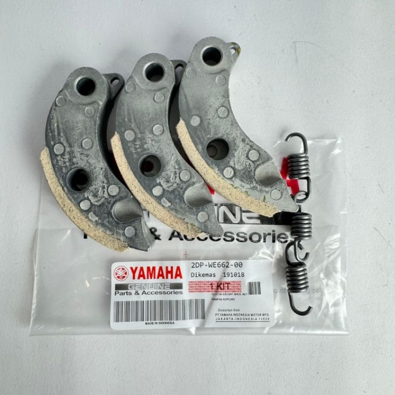 Kampas Ganda (2DP) Buat Motor Nmax, Vario 125, Vario 150, Mio M3, Lexi, Aerox, Pcx 150