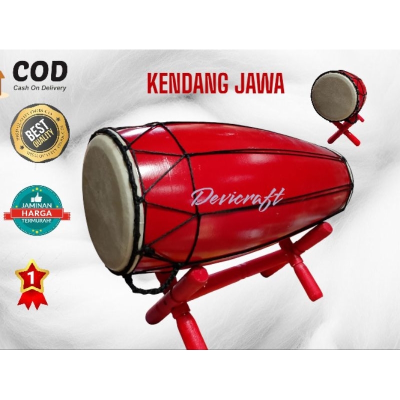 Kendang Jawa, kendang, gamelan, alat perkusi tradisional, alat musik mainan anak, alat musik perkusi