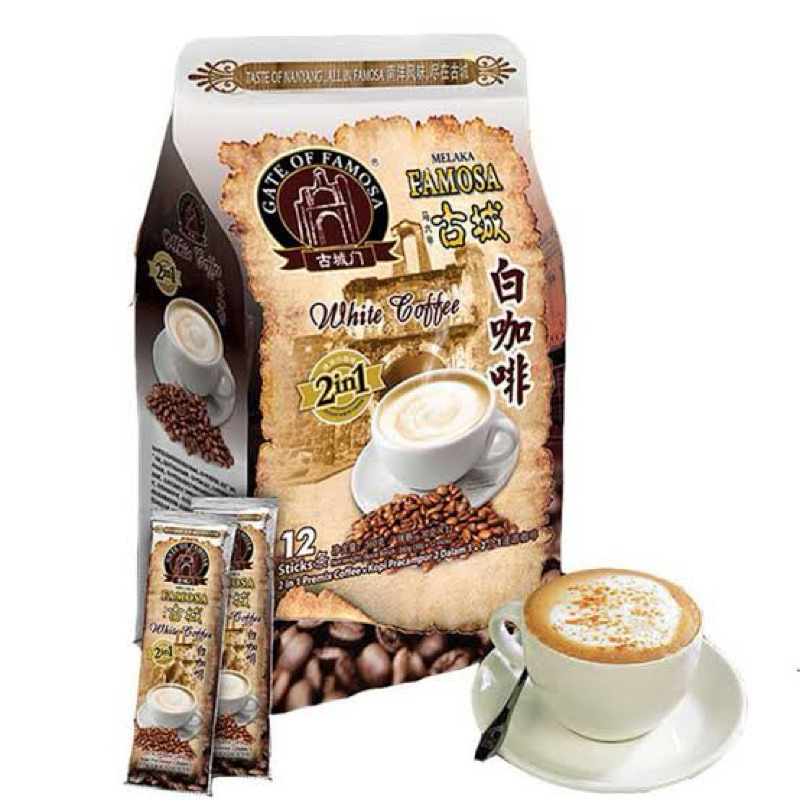 

Famosa 2in1 White Coffee isi 12