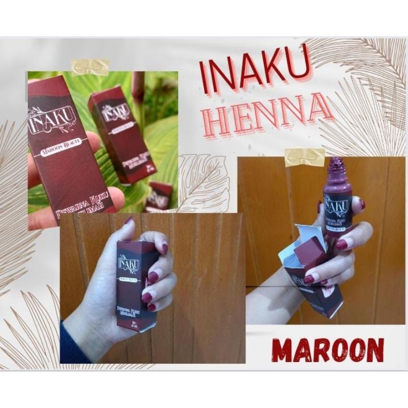 INAI KUKU SAH UNTUK SHOLAT / INAI MUSLIMAH / PACAR KUKU / INAKU / MADEENA INAI KUKU