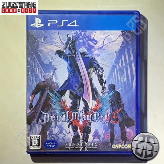 Kaset game bd ps4 ps 4 playstation devil may cry 5 dmc v bekas 2nd used preowned second seken