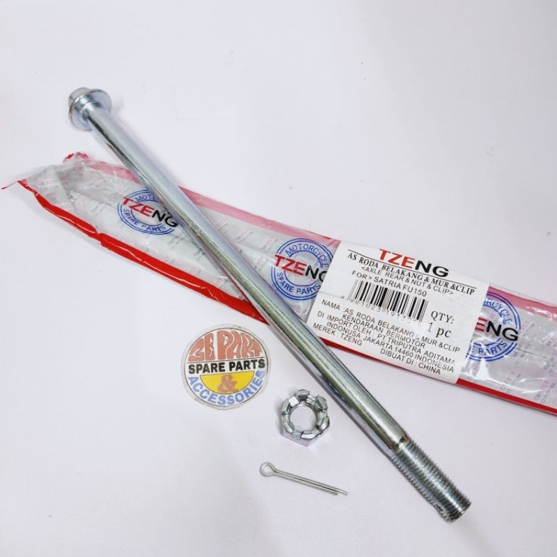 As roda belakang Satria Fu