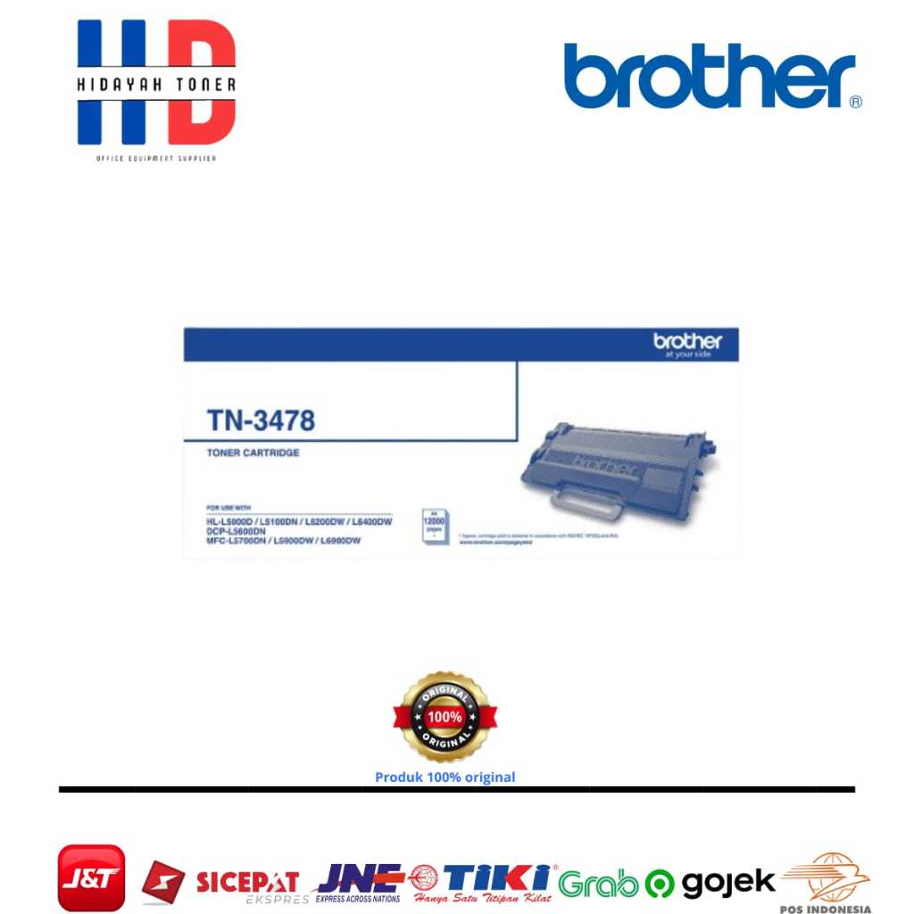 Toner brother TN 3478 original