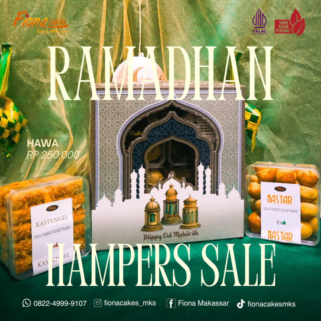 

Hampers Lebaran Cookies Kue Kering Hawa 4 Toples Kotak 250ml