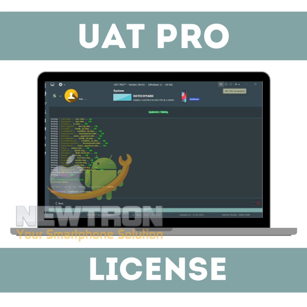 UNI ANDROID TOOL | UAT PRO DIGITAL LICENSE