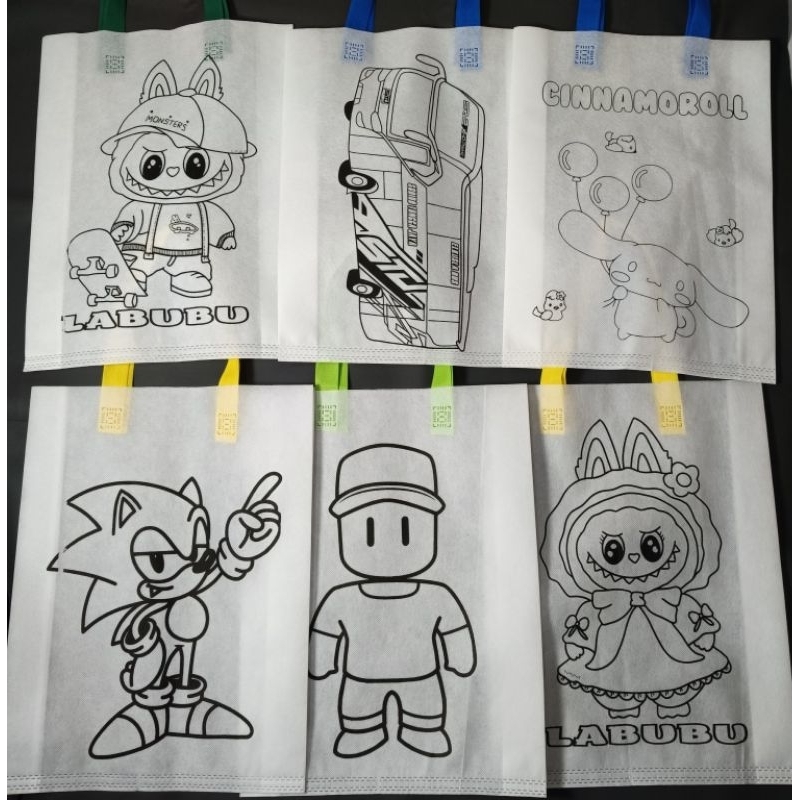 

(50pcs) (30x40) Tas Lukis anak/ Godiebag Gambar
