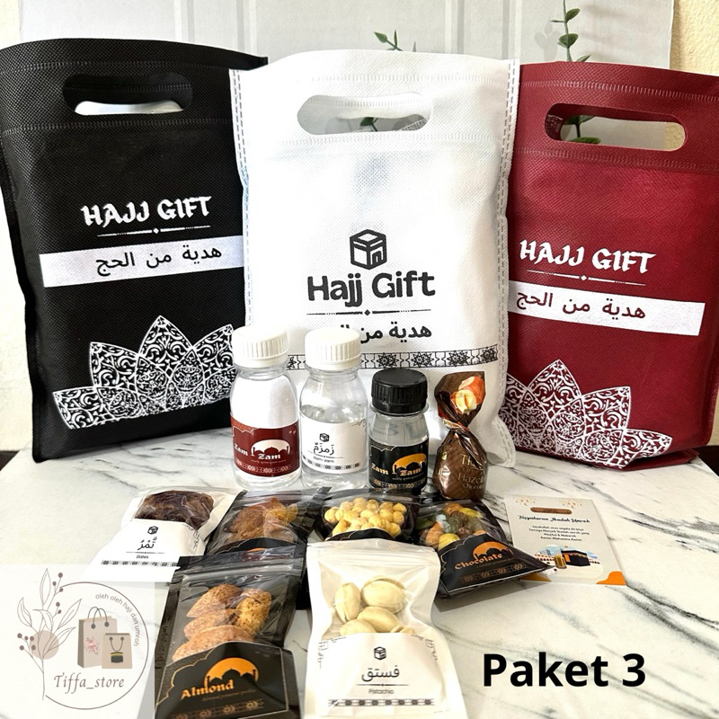 

(50 pcs) oleh oleh haji dan umroh kemasan goodiebag