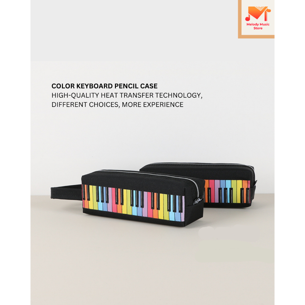 

Tempat Pensil Piano Pelangi Persegi Tali / Alat Tulis / Perlengkapan Sekolah