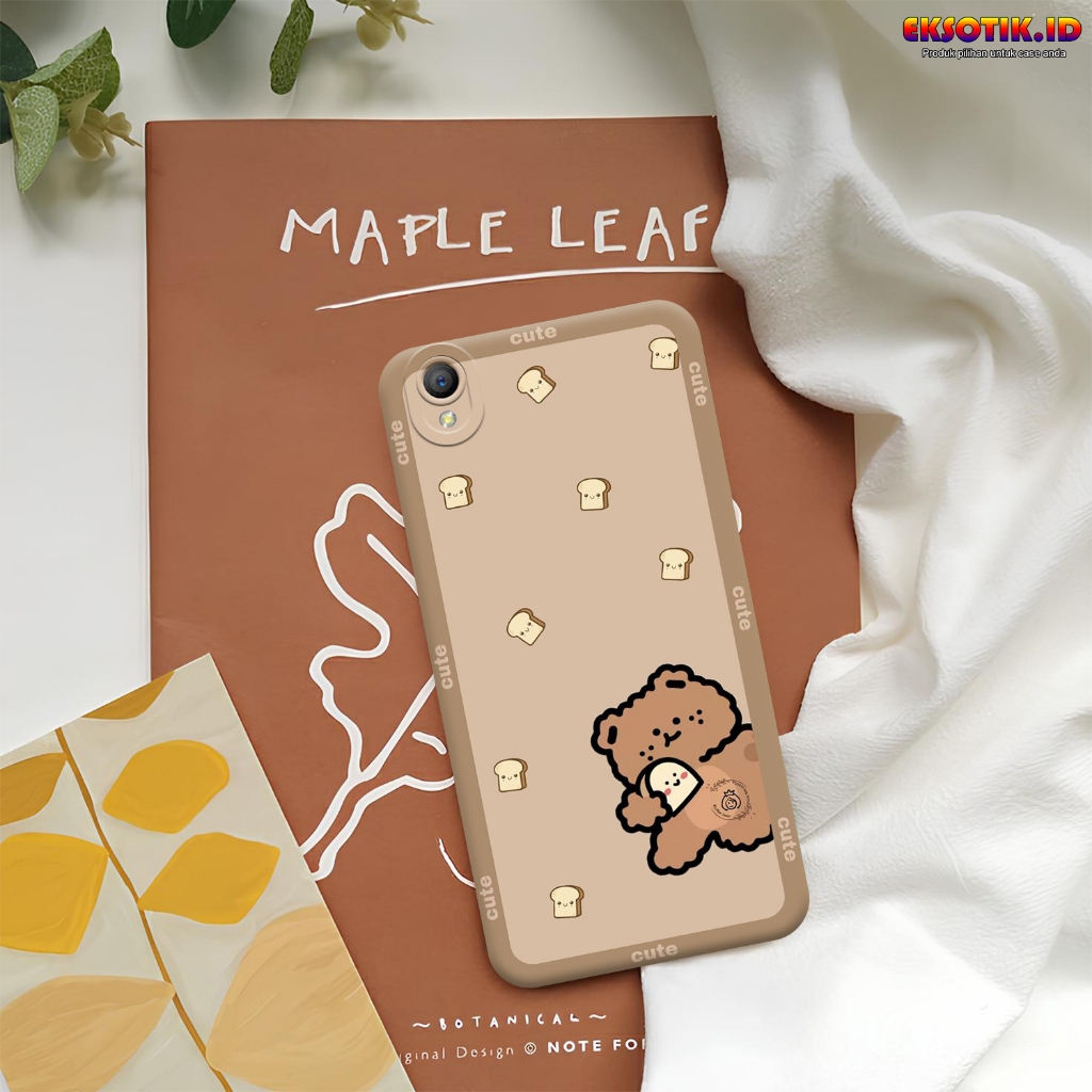 Case OPPO A37 A37f- Eksotik.id - Casing  OPPO A37 A37f - Case CUTE BEAR - Skin Handphone - Silikon O
